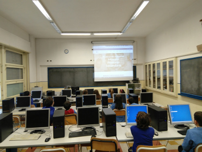 Aula di informatica della Scuola Primaria